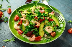 Thrive Foodie Shrimp and Avocodo