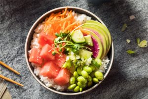 Thrive Foodie Vegetarian Poke Bowl