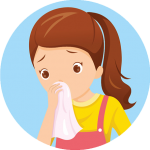 Use tissue when sneezing or coughing